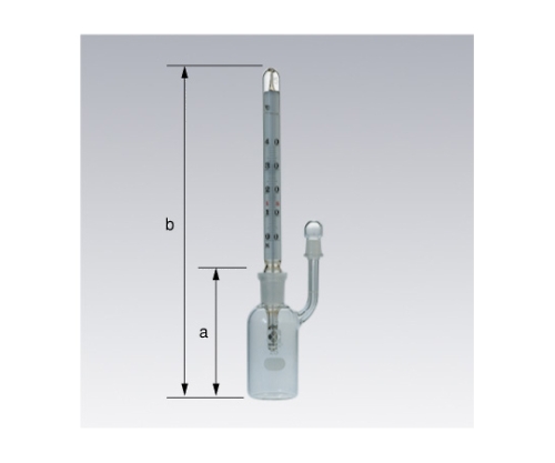 AS ONE Specific gravity bottle Pycnometer(with Thermometer)(Gay-Lussac Type), 비중병(알코올 온도계 부속)(피크노미터)(게이뤼삭 타입)