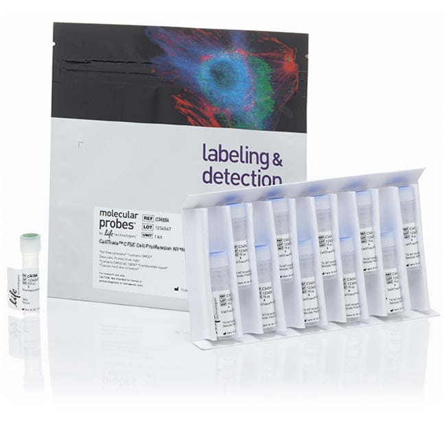 Thermo Fisher Scientific CellTrace CFSE Cell Proliferation Kit, for flow cytometry, 180 reactions kit