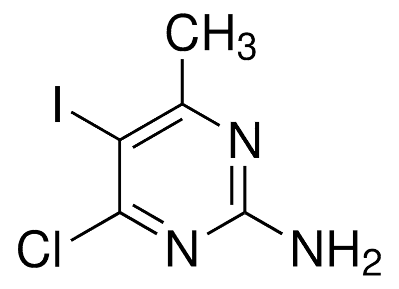 Merck 4-Chloro-5-iodo-6-methyl-pyrimidin-2-amine