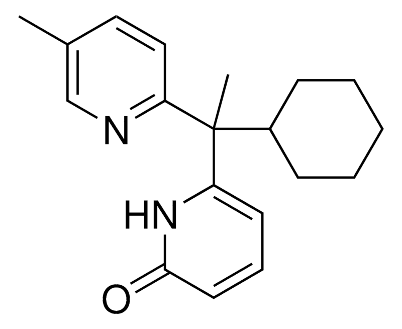Merck 6-(1-Cyclohexyl-1-(5-methylpyridin-2-yl)ethyl)pyridin-2(1H)-one