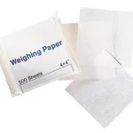 Thermo Fisher Scientific Glassine Weighing Paper, Medium, 4 x 4 in., 500/Pk