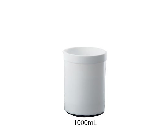 AS ONE Heat Resistant PTFE Beaker(with Reference Scale), 내열 PTFE 비커(참고 눈금)