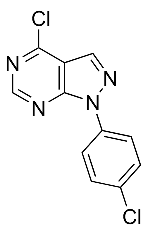 Merck 4-Chloro-1-(4-chlorophenyl)-1H-pyrazolo[3,4-d]pyrimidine