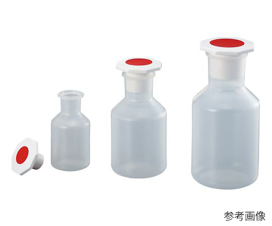 AS ONE PP Narrow Mouth Reagent Bottle(with Plug Cap), PP 세구 시약병(플러그 부속)