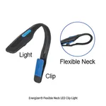 Daihan Science Energizer Flexible Neck LED Clip Light, 11 Lumens, 4m Beam DistanceWith Warm Wh