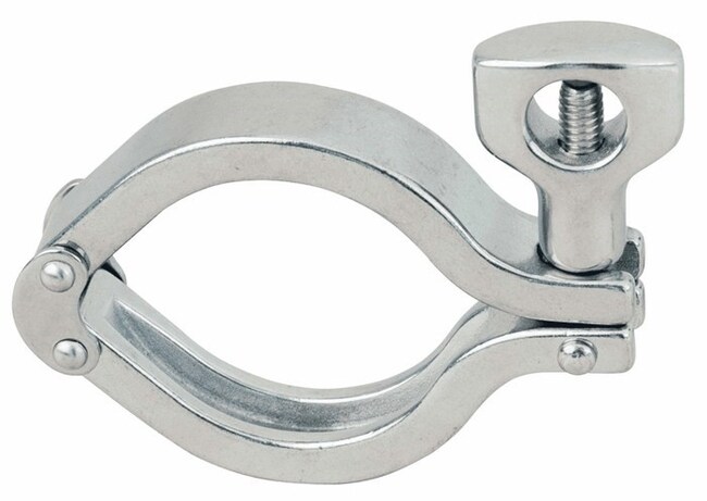 Thermo Fisher Scientific Cole-Parmer Sanitary Clamp, 304L SS, 1/2 - 3/4 in.
