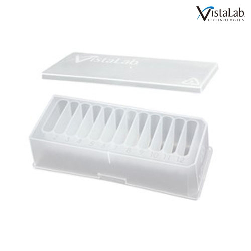 Vistalab 3054-1010 / 시약 리저버 Reagent Reservoirs, Sterile(w/ lid),12ch[10EA/PK]