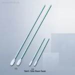Daihan Science Sterile Clean Room Swab, Polyesther-Tip, with PP-Handle, L70 & 163.3mm, 크린룸용 멸균