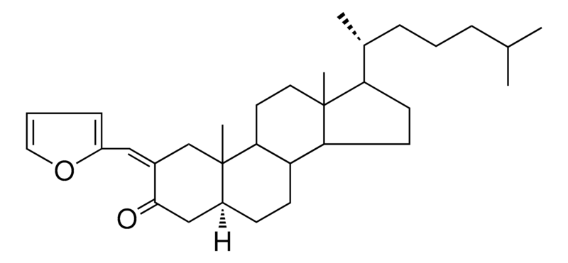 Merck 2-FURFURYLIDENE-5-ALPHA-CHOLES - 1 MG&