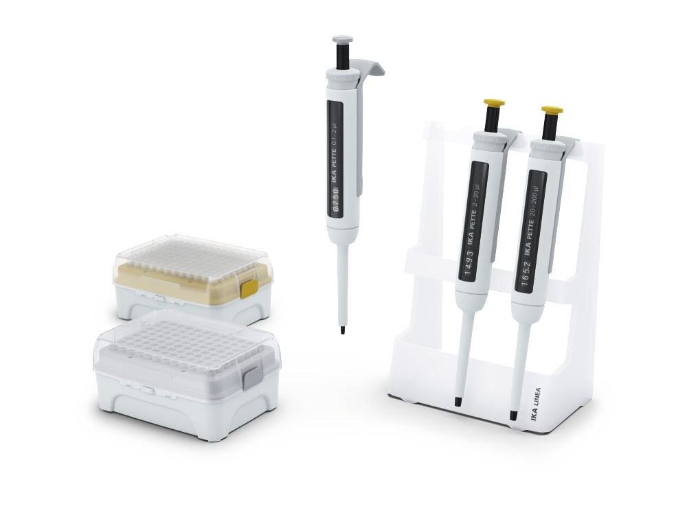 IKA 피펫 싱글 채널 피펫, 가변 용량 IKA PETTE MicroKit B