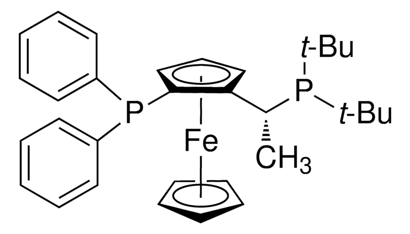 Merck (R)-1-[(SP)-2-(Diphenylphosphino)ferrocenyl]ethyldi-tert-butylphosphine