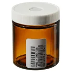 Thermo Fisher Scientific Wide-Mouth Glass Septa Bottles with Open-Top Closure, 120mL, certified
