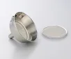 AS ONE Replacement Net Type Funnel SUS, 거름망 교환식 깔때기