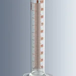 Graduated cylinders, glass