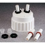 Nalgene Barbed Polypropylene Bulkhead Fitting