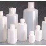 Nalgene Boston Round Narrow-Mouth HDPE Bottles with Closure: Bulk Pack