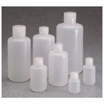 Nalgene Boston Round Narrow-Mouth LDPE Bottles with Closure: Bulk Pack