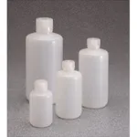 Nalgene Certified Low Particulate Narrow-Mouth HDPE Bottles with Closure: Lab Pack