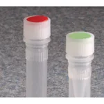 Nalgene HDPE High Profile Closures with Color Coders for Micro Packaging Vials: Nonsterile