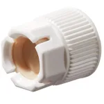 Nalgene Polypropylene, Spigot Closure with Polypropylene Lock Nut and TPE plug