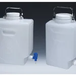 Nalgene Rectangular HDPE Carboy with Spigot