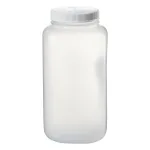 Nalgene Square Wide-Mouth Large PPCO Bottle with Closure: Autoclavable