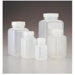 Nalgene Square Wide-Mouth PPCO Bottles with Closure