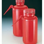 Nalgene Unitary Red LDPE Safety Wash Bottles