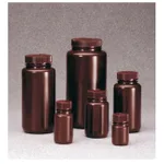 Nalgene Wide-Mouth Lab Quality Amber HDPE Bottle