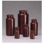 Nalgene Wide-Mouth Opaque Amber HDPE Bottles with Closure: Bulk Pack