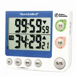 Flashing LED Big-Digit Dual Channel Timer