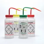 Fisherbrand™ Solvent-Vented™ and Safety-Labeled Wash Bottles