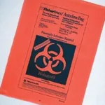 Orange Autoclave Bags without Sterilization Indicator